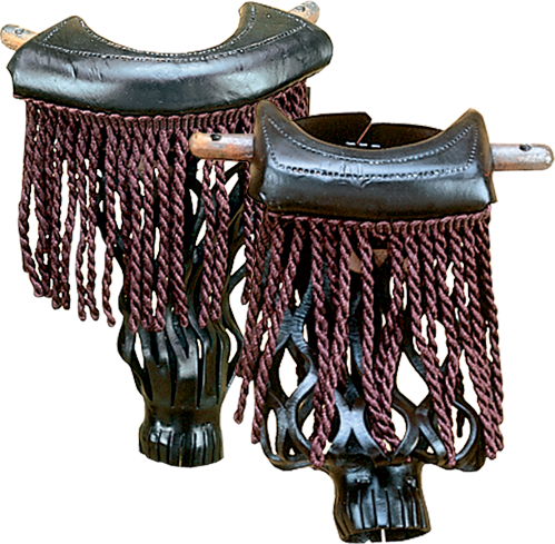 Leather Fringe Pockets